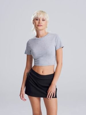 Women´s Tri-Blend Cropped T