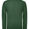 B&C BE INSPIRED Men's Long Sleeve Polo ID.001 Bottle Green