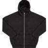 B&C BE INSPIRED Influence Zip Hood Black