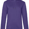 B&C BE INSPIRED QUEEN Hooded Sweat_° Radiant Purple