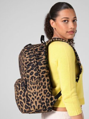 BagBase Leopard Print Backpack