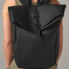 BagBase Matte PU Roll-Top Backpack
