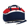 BagBase Teamwear Holdall French Navy Classic Red White