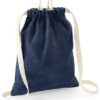 BagBase Denim Gymsac Denim Blue
