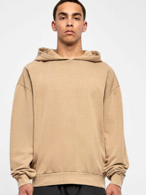 Build Your Brand Acid Washed Oversize Hoody