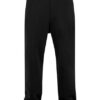 Build Your Brand Fluffy Track Sweatpants Black