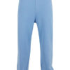 Build Your Brand Fluffy Track Sweatpants Powder Blue