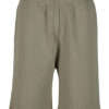 Build Your Brand Fluffy Sweatshorts Pale Olive