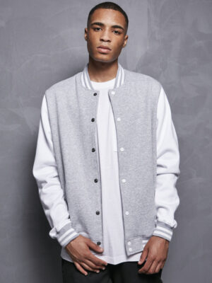 Build Your Brand Basic Basic College Jacket