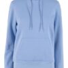 Build Your Brand Basic Ladies' Basic Hoody Powder Blue