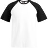 Promodoro Men's Raglan T White Black