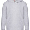 Fruit of the Loom Kids' Premium Hooded Sweat Heather Grey