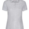 Fruit of the Loom Ladies' 65/35 Polo Heather Grey
