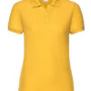 Fruit of the Loom Ladies' 65/35 Polo Sunflower
