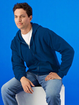 Gildan Softstyle® Midweight Fleece Adult Full Zip Hooded Sweatshirt