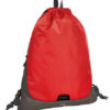 Halfar Drawstring Bag Step Red