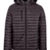 HRM Men's Premium Quilted Jacket Dark Grey