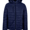 HRM Men's Premium Quilted Jacket Navy