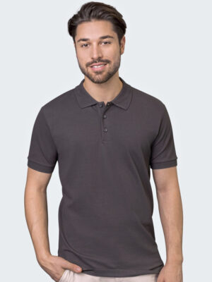 HRM Men's Luxury Stretch Polo