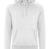 HRM Unisex Premium Raglan Hoody White
