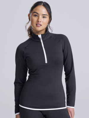 Just Cool Women's Cool 1/2 Zip Sweat