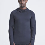 Just Cool Men's Cool Cowl Neck Top