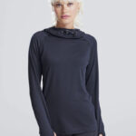 Just Cool Women's Cool Cowl Neck Top