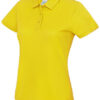 Just Cool Women's Cool Polo Sun Yellow
