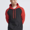 Just Hoods Baseball Hoodie