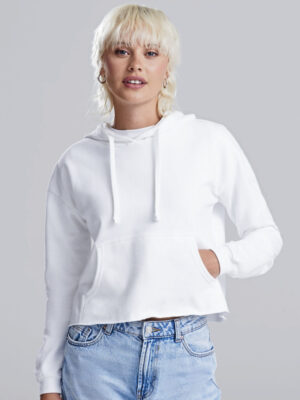 Just Hoods Women's Cropped Hoodie
