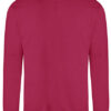 Just Hoods AWDis Sweat Cranberry