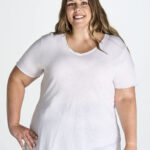 JHK Ladies' Curves Slub T-Shirt