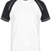 Daiber Men's Raglan-T White Black