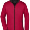 Daiber Ladies' Promo Softshell Jacket Red Black