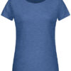 Daiber Ladies' Basic-T Light Denim Melange