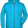 Daiber Men's Zip-Hoody Turquoise