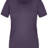 Daiber Ladies' Basic-T Aubergine