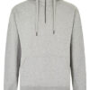 Kustom Kit Regular Fit 1/4 Zip Hoodie Heather Grey