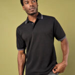 Kustom Kit Classic Fit Superwash® 60º Tipped Collar Polo