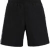 Kustom Kit Classic Fit Track Short Black White