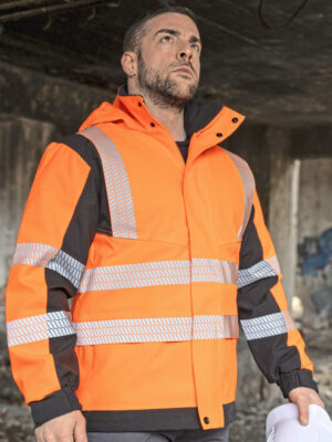 Korntex Premium Printable Hi-Vis Softshell Safety Jacket Copenhagen