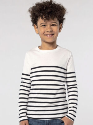 SOL´S Kids' Long Sleeve Striped T-Shirt Matelot