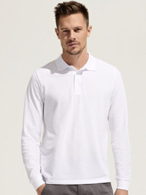 SOL´S Unisex Long Sleeve Polycotton Polo Shirt