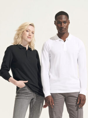 SOL´S Unisex Long Sleeve Polo Shirt Planet