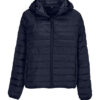 SOL´S Women's Stream Lightweight Hooded Padded Jacket French Navy