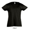 SOL´S Kids' T-Shirt Girlie Cherry Deep Black