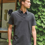 Neutral Recycled Cotton Polo