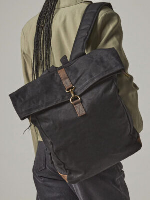 Quadra Heritage Waxed Canvas Backpack