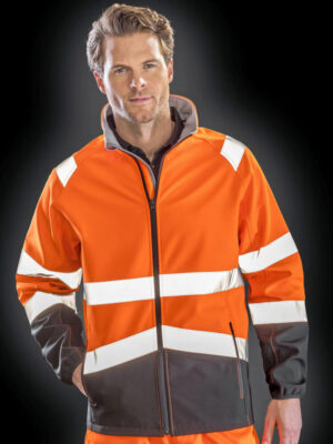 Result SafeGuard Printable Safety Softshell Jacket