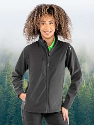 Result Recycled Women's Recycled 3-Layer Printable Softshell Jacket